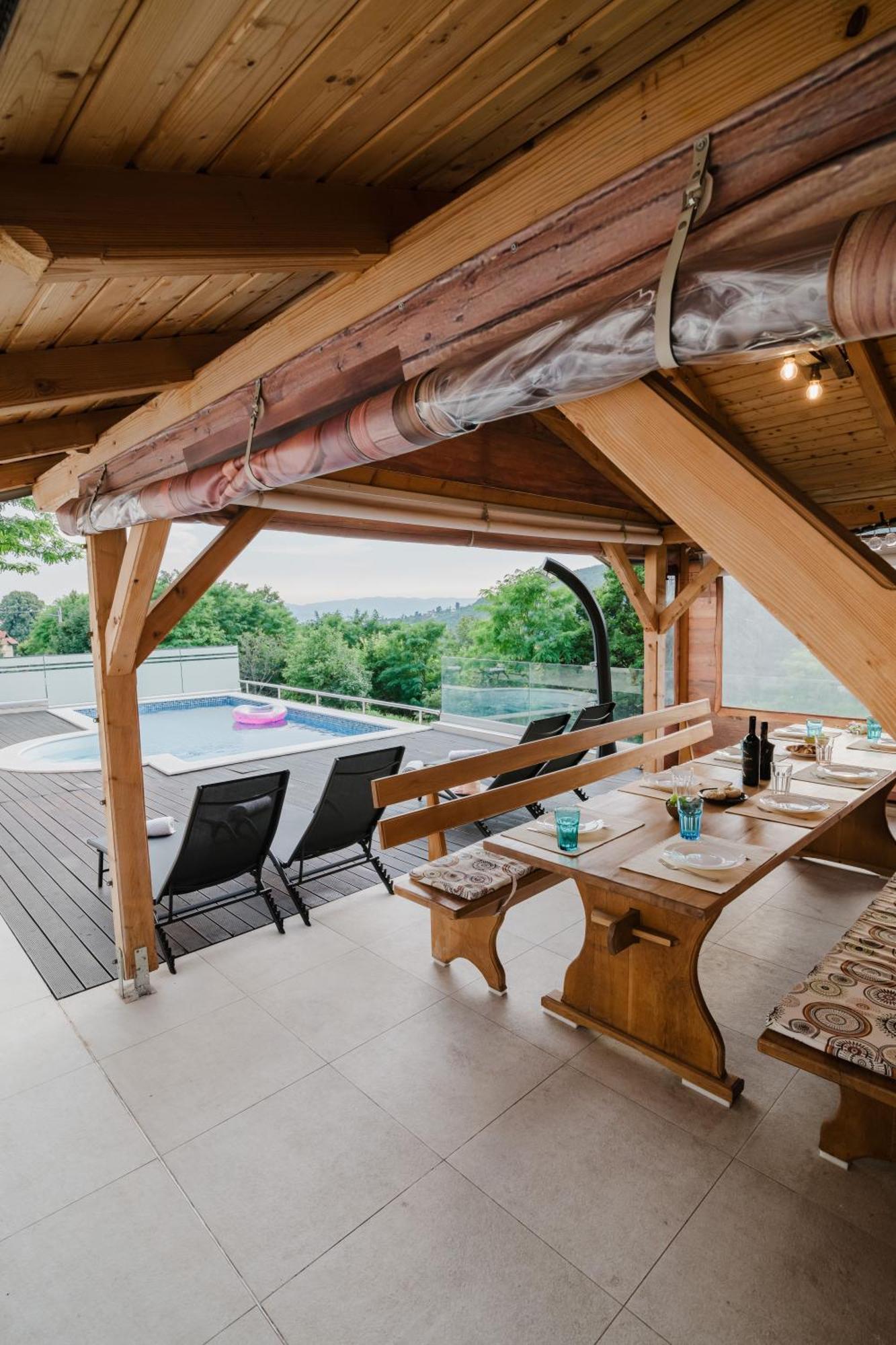 Carobni Pogled Zagreb Villa Exteriör bild